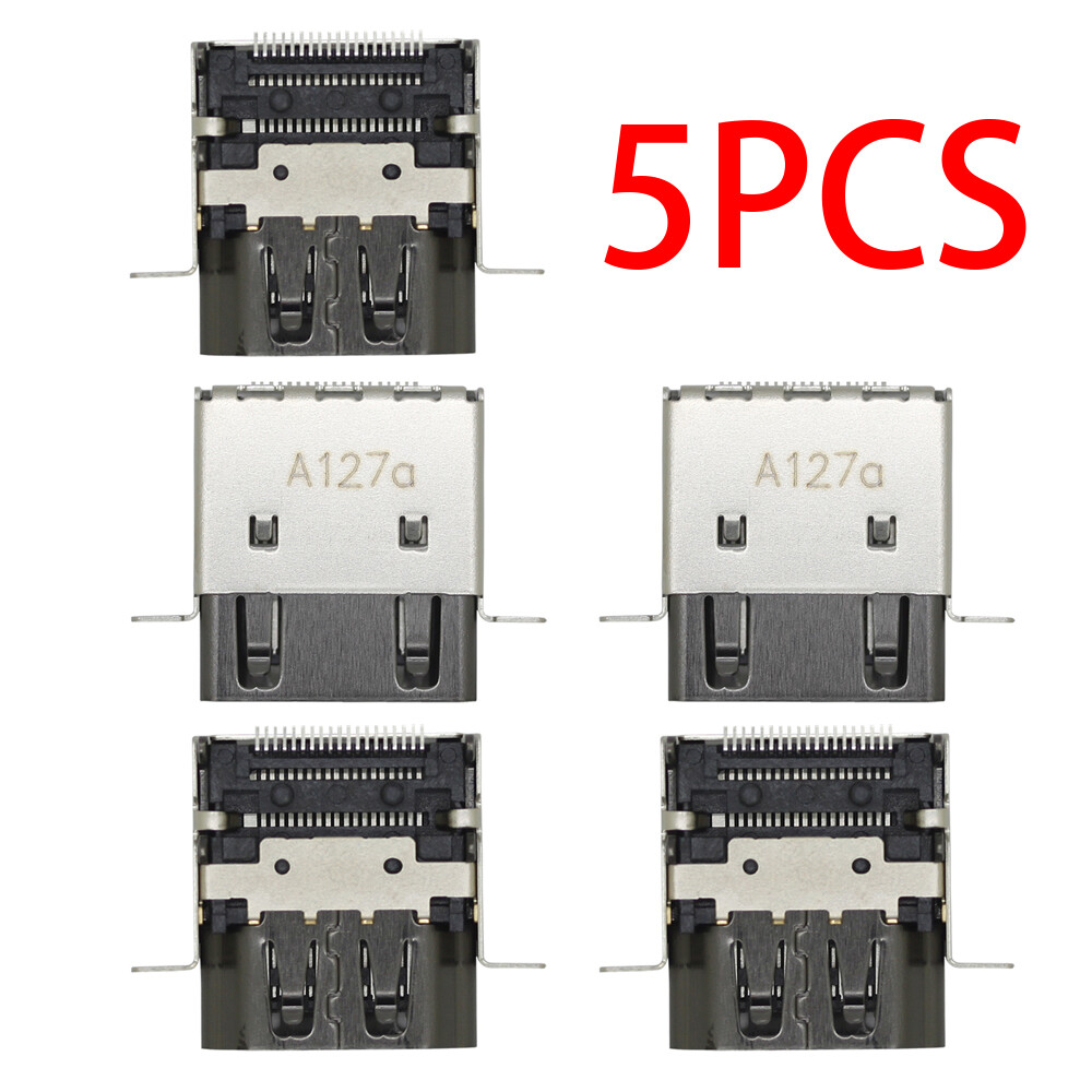 5x OEM HDMI 2.1 Port Dock Jack For Microsoft XBOX One X / S ︱ XBOX Series X / S 5x OEM HDMI 2.1 Port Dock Jack For Microsoft XBOX One X / S ︱ XBOX Series X / S