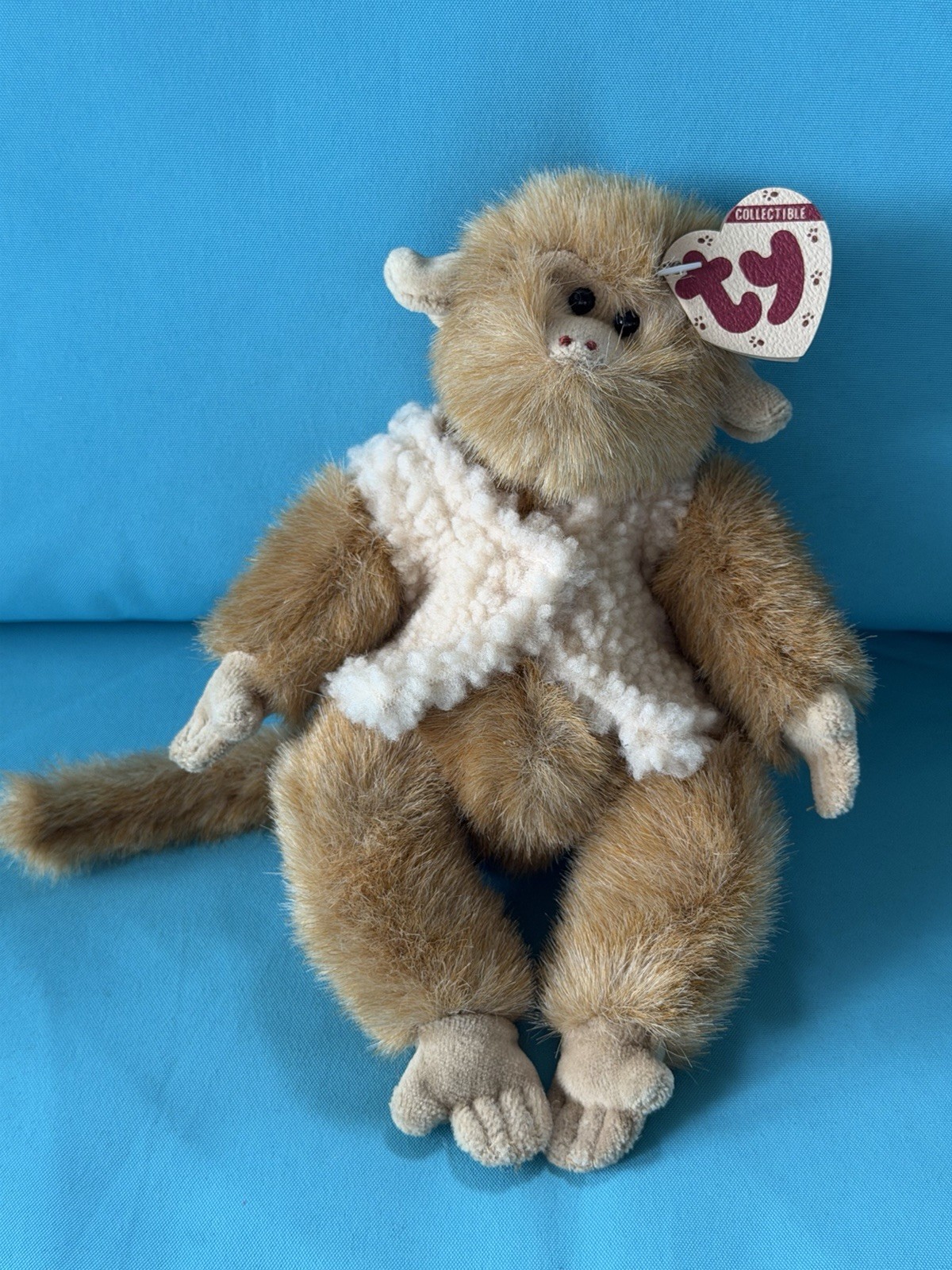 Ty Attic Treasures 1993 Morgan Jointed Plush Monkey NWT