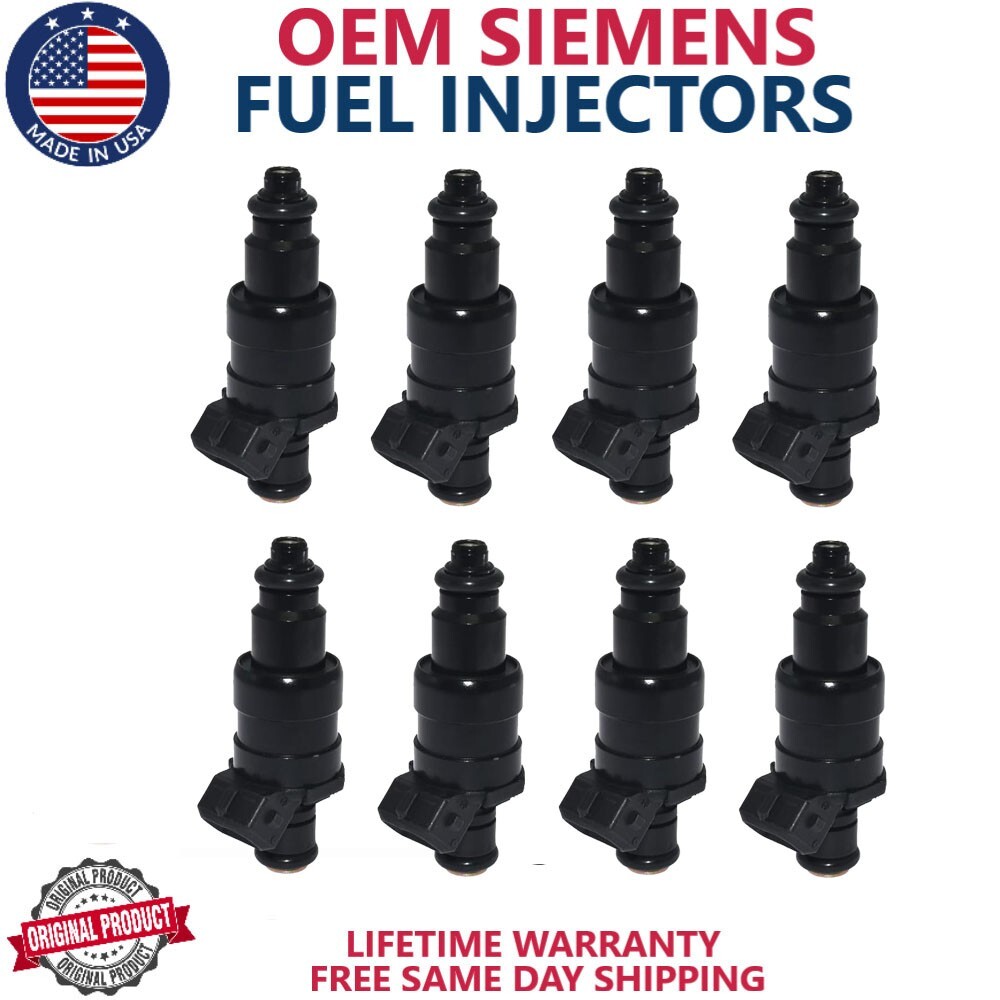NEW OEM 8x Siemens Fuel Injectors 1992-1995 Dodge Dakota B3500 5.2 V8 53030262