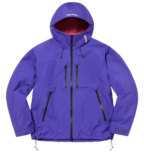 Supreme GORE-TEX Taped Seam Shell Jacket Purple - Size S -XL Supreme GORE-TEX Taped Seam Shell Jacket Purple - Size S -XL