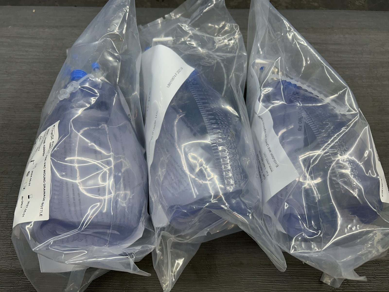 BRAND NEW LOT OF 3 URESIL WOUND, REF ESB-1000SP / FAST SHIPPING**