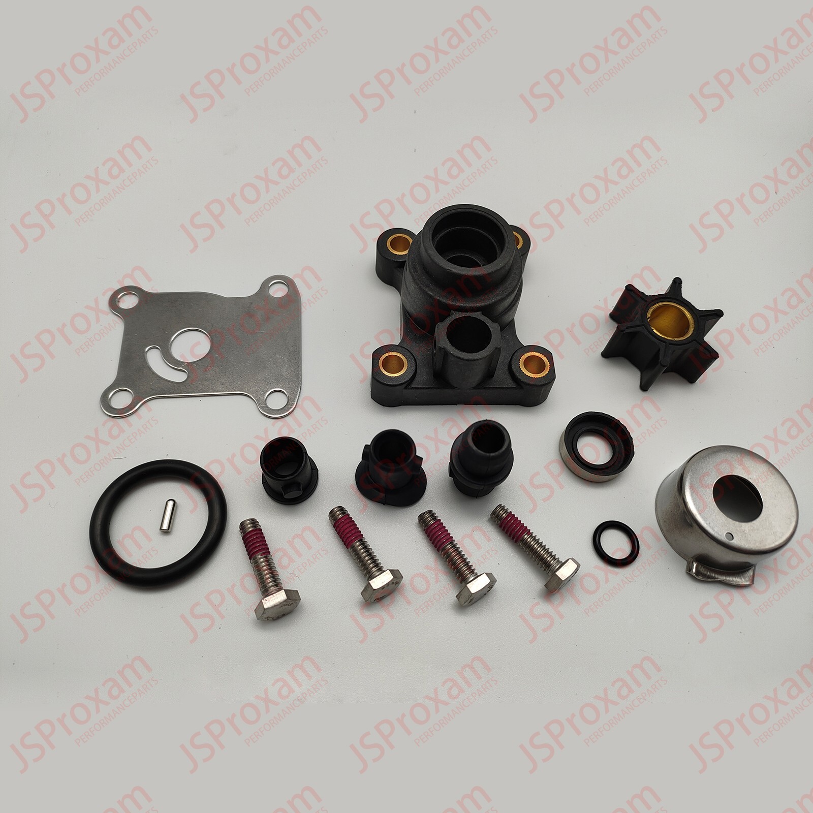 Water Pump Impeller Kit 394711 Replaces Fits Johnson Evinrude 9.9-15HP 1974-2007