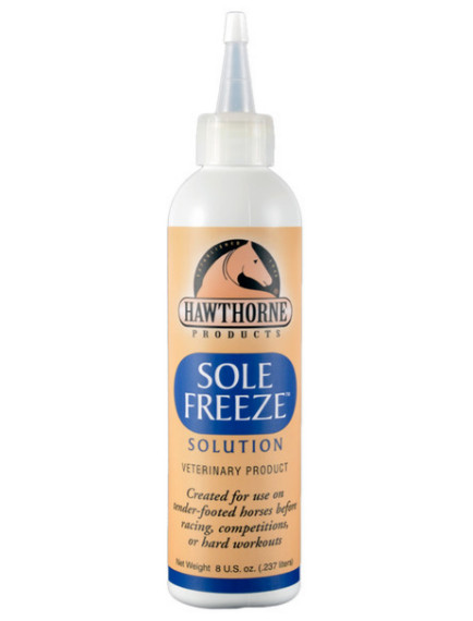 NEW Hawthorne Products SOLE FREEZE 8oz - Hoof Hardener & Soreness Relief
