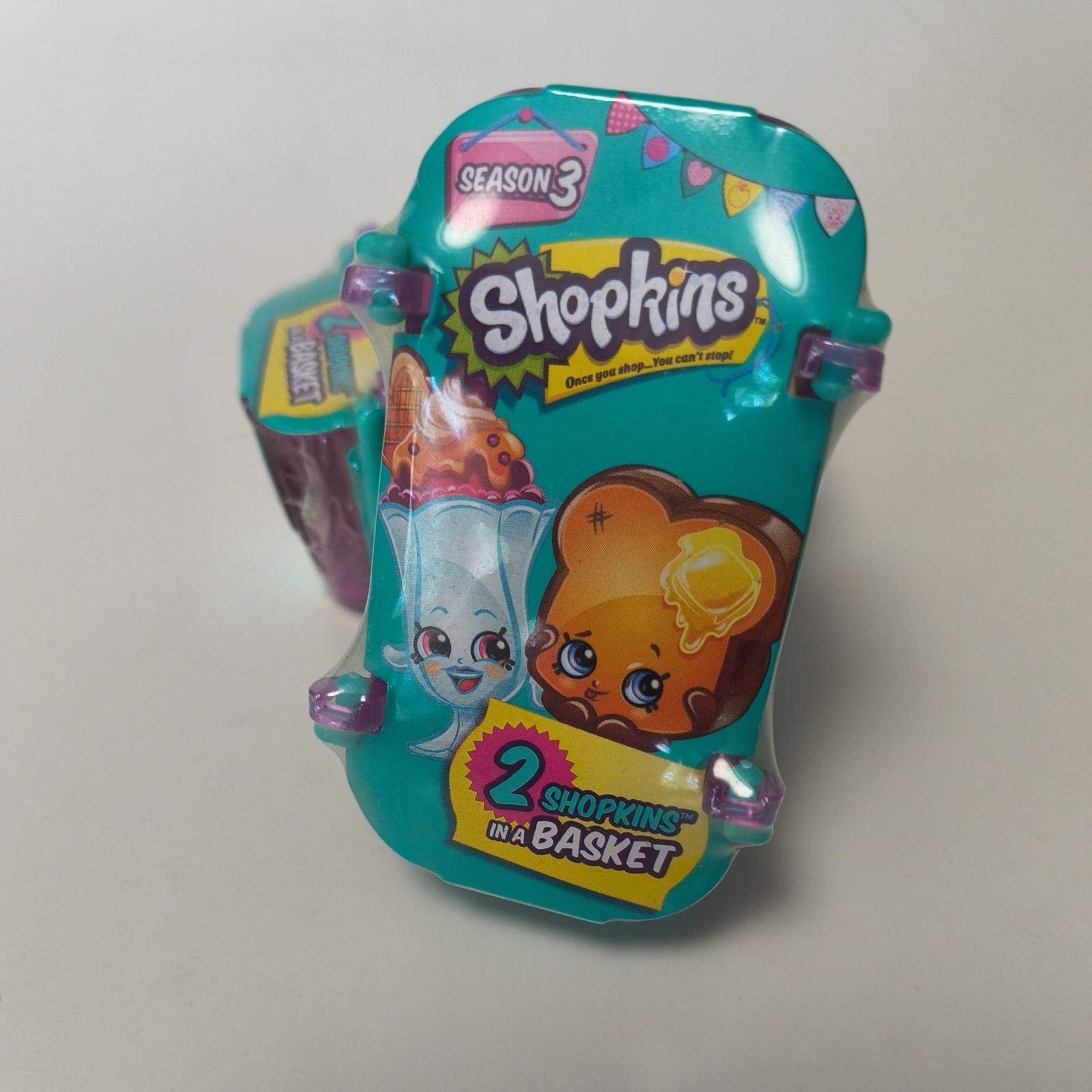 Shopkins 2 Pack Basket Season 3 LIMITED EDITION AUTHENTIC Moose FACTORY SEALED Shopkins 2 Pack Basket Season 3 LIMITED EDITION AUTHENTIC Moose FACTORY SEALED