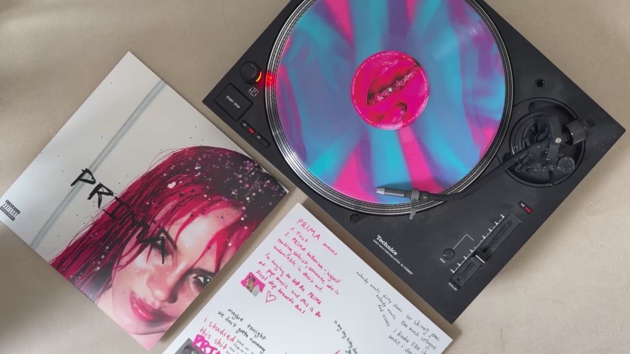 ADÉLA - PRIMA Pink Blue Silver Glitter Vinyl Blood Records /3000 Adela SHIPPED