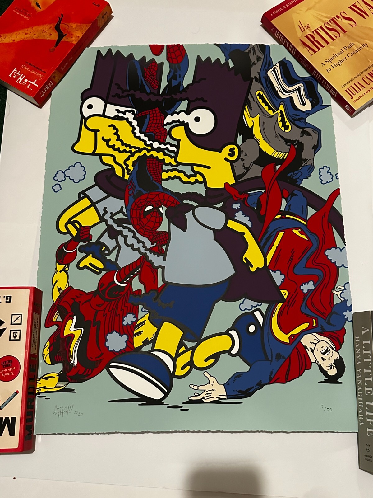 Ermsy Split Hero Print Edition of 50