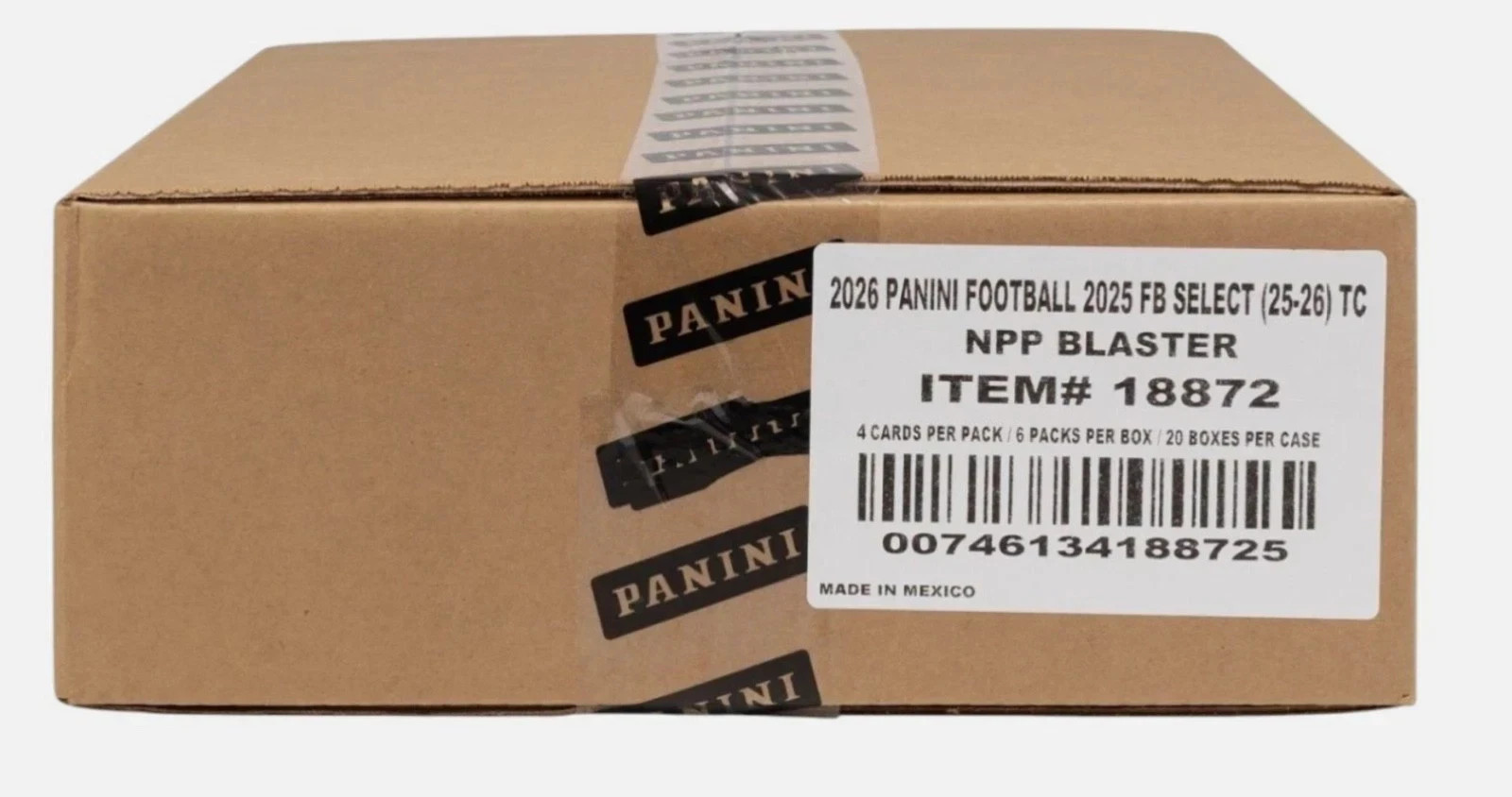 2025 Panini Select Football Blaster Box Case Factory Sealed New (20 Boxes) 