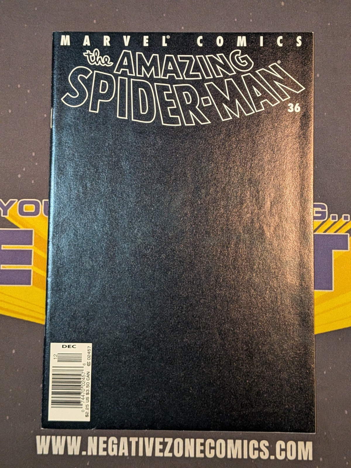 Amazing Spider-man #36 - 9/11 Tribute - Newsstand - 2001