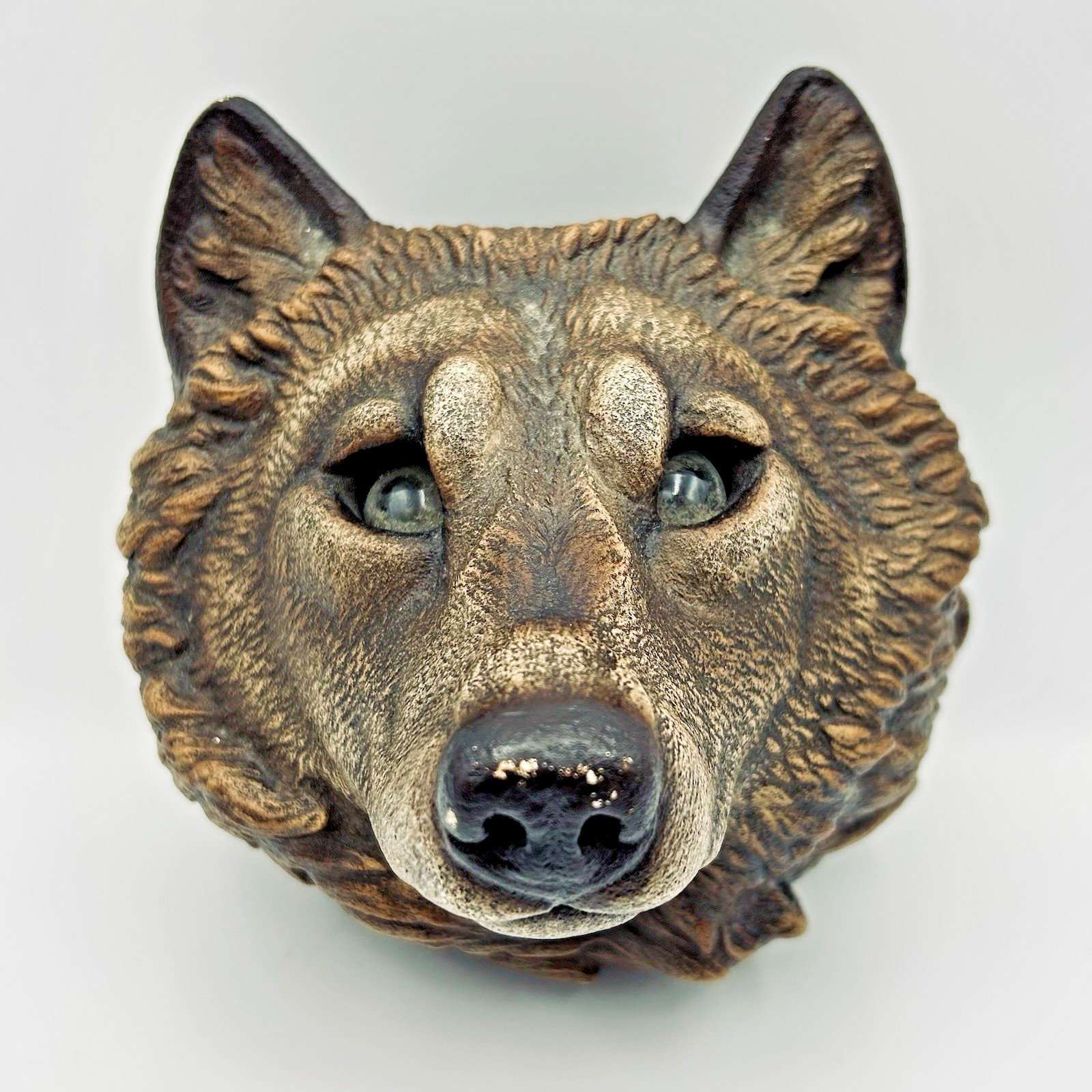 Windstone Editions Wolf Wall Sconce Melody Pena Candle Holder Vtg 2000 Gothic