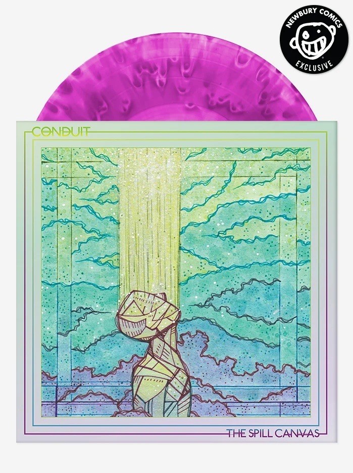 THE SPILL CANVAS Conduit LP Cloudy Purple Vinyl 1/300 Newbury Comics Exclusive