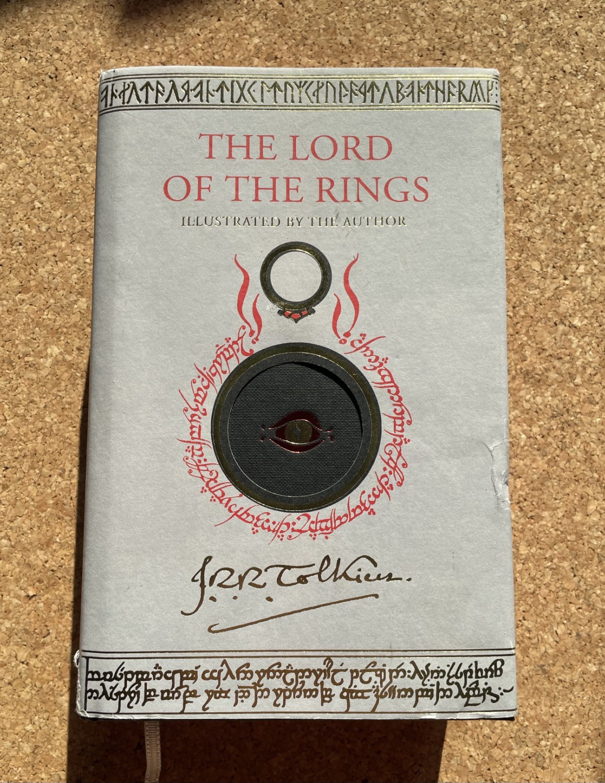 The Lord Of The Rings: Illustrated By The Author J. R. R. Tolkien Hardcover 