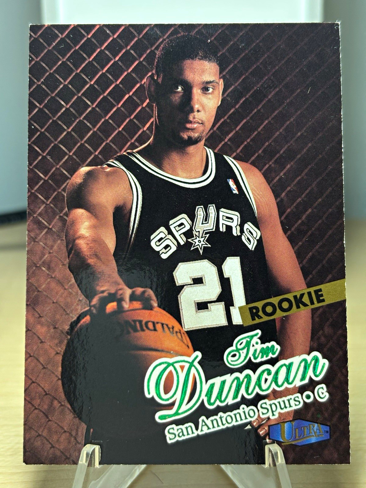 1997-98 Fleer Ultra Tim Duncan Rookie RC #131 Spurs