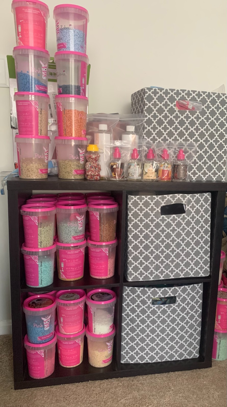 Pink Zebra Sprinkles 