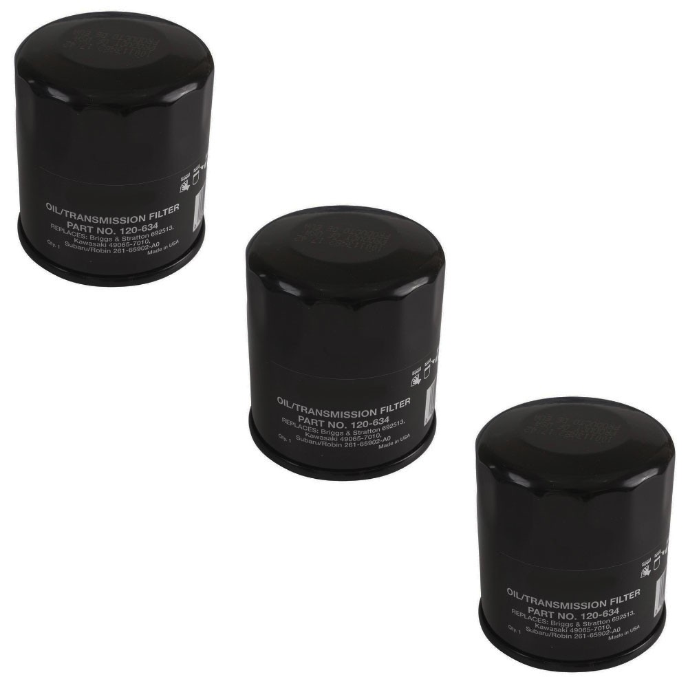 3PK Oil Filter Fits John Deere Z925A Z950M Z960M Z960R Z970A Z970R ZTrak Z-Trak