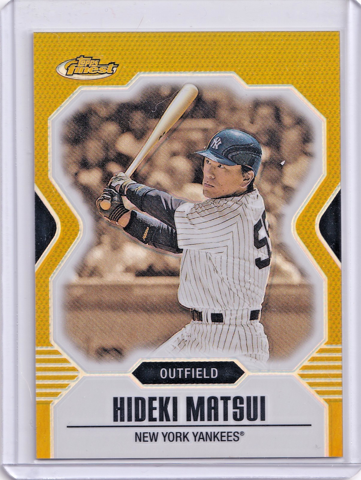 2007 Topps Finest - Hideki Matsui #101 Gold Refractor /50