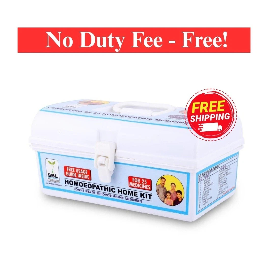SBL Homeopathy Home Kit Consisting of 25 Homoeopathic Medicine Free Delivery