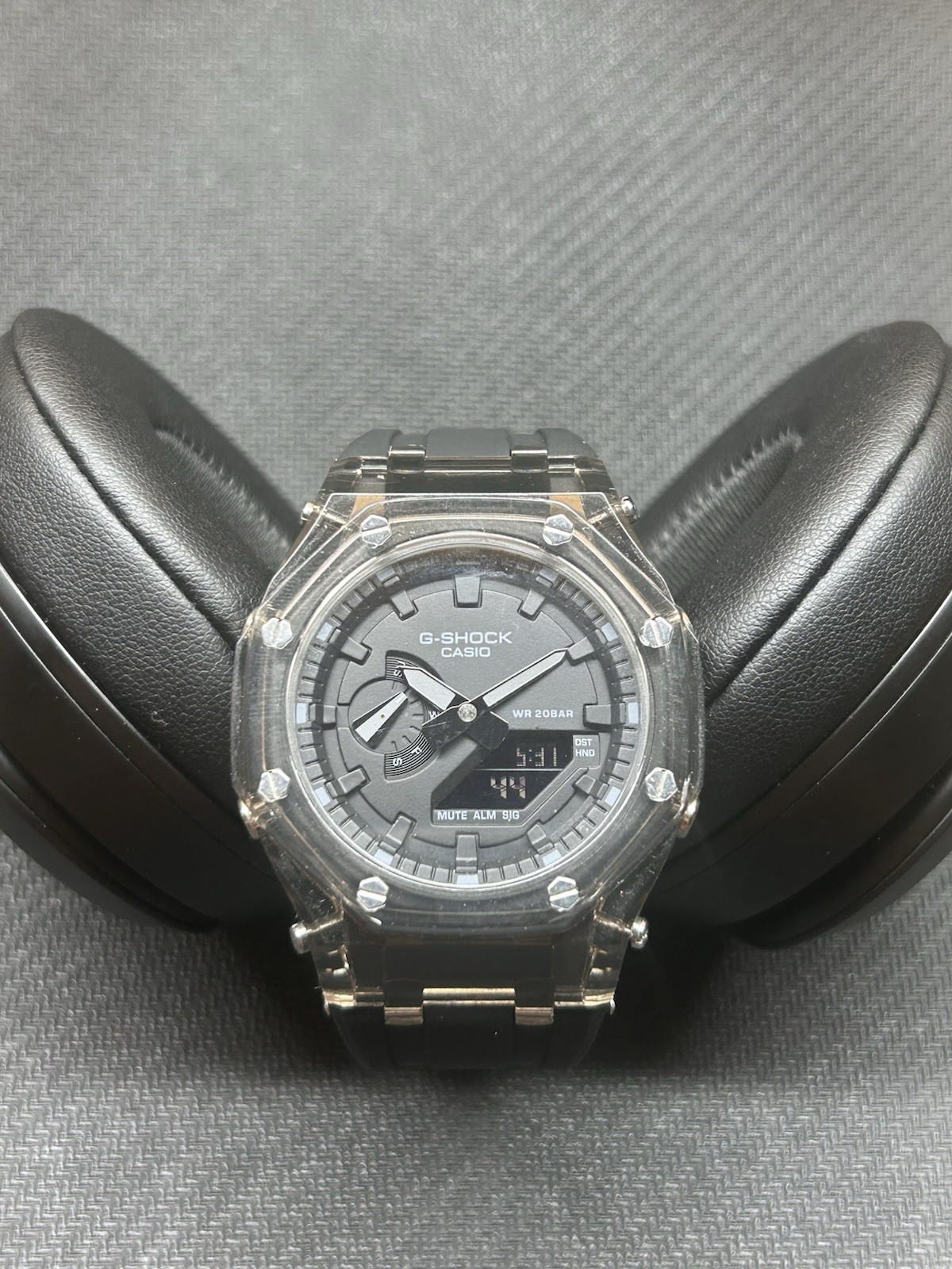 Modified G Shock: BLACKED OUT Edition Solid Tinted Resin Case With Black Rubber Modified G Shock: BLACKED OUT Edition Solid Tinted Resin Case With Black Rubber