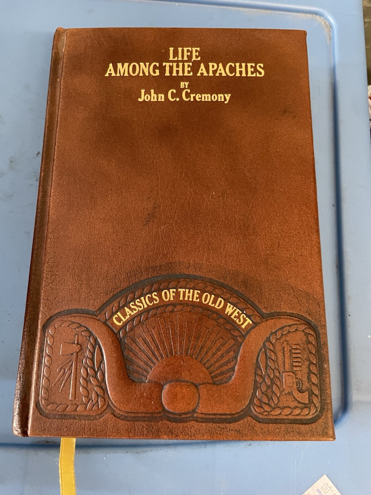 Vintage 1981 Time Life Classics of the Old West Life Among the Apaches Leather