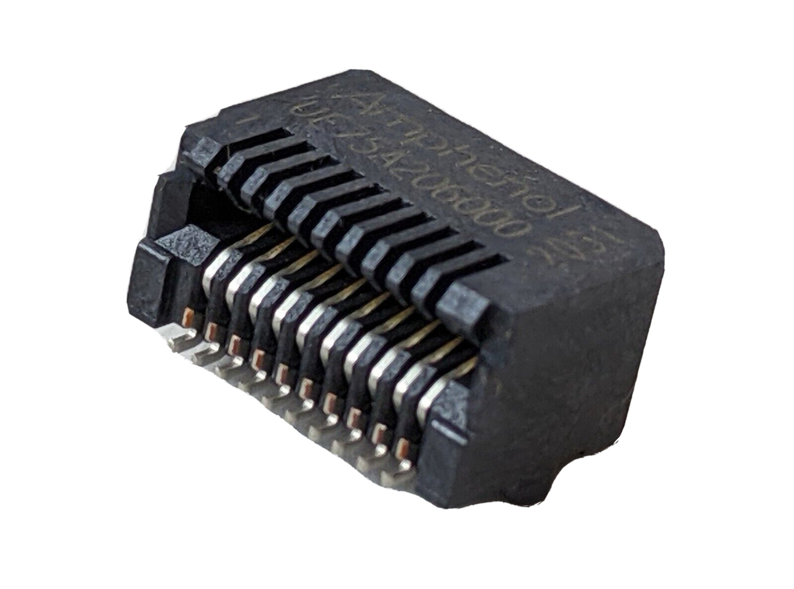 500 Amphenol UE75-A20-6000T SFP 20-Pin Receptacle Connector High Speed IO NEW