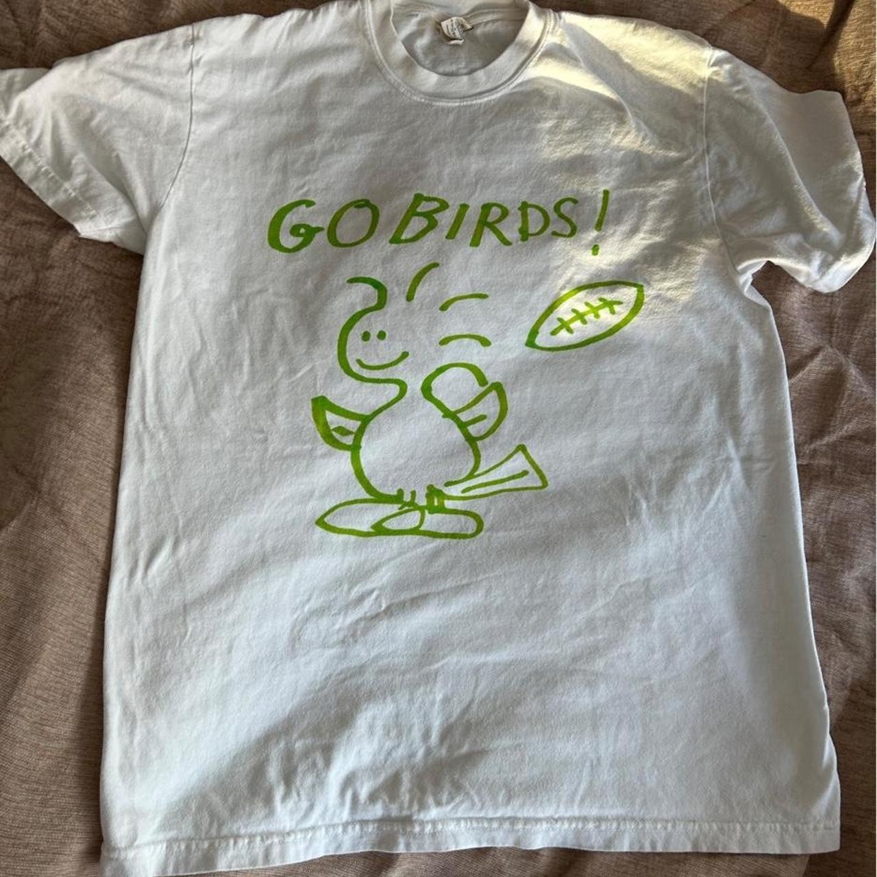 Go Birds Philadelphia Eagles Graphic Tee shirt reprint VK16535