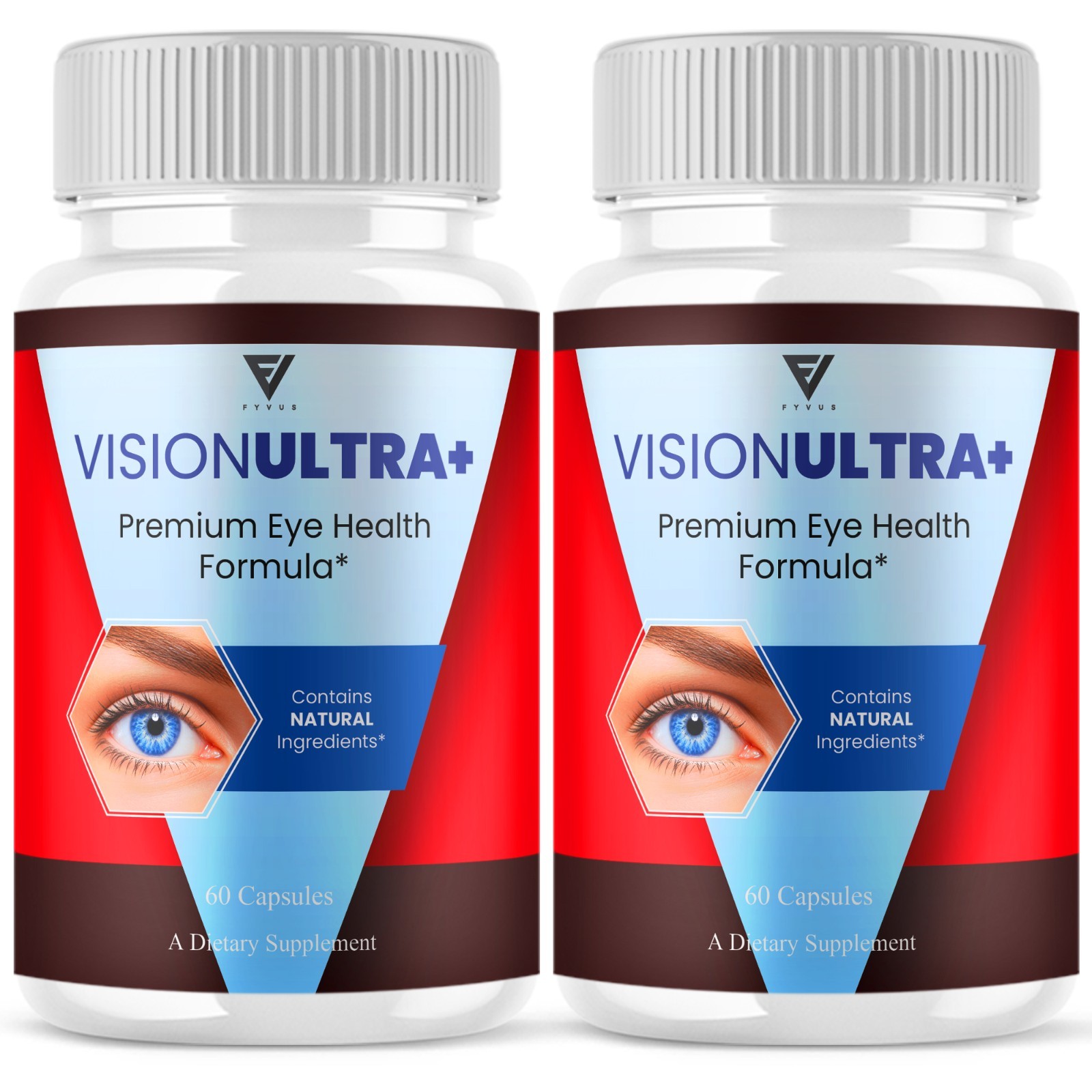 (2 Pack) Vision Ultra Eye Support, VisionUltra+ Supplement (120 Capsules)