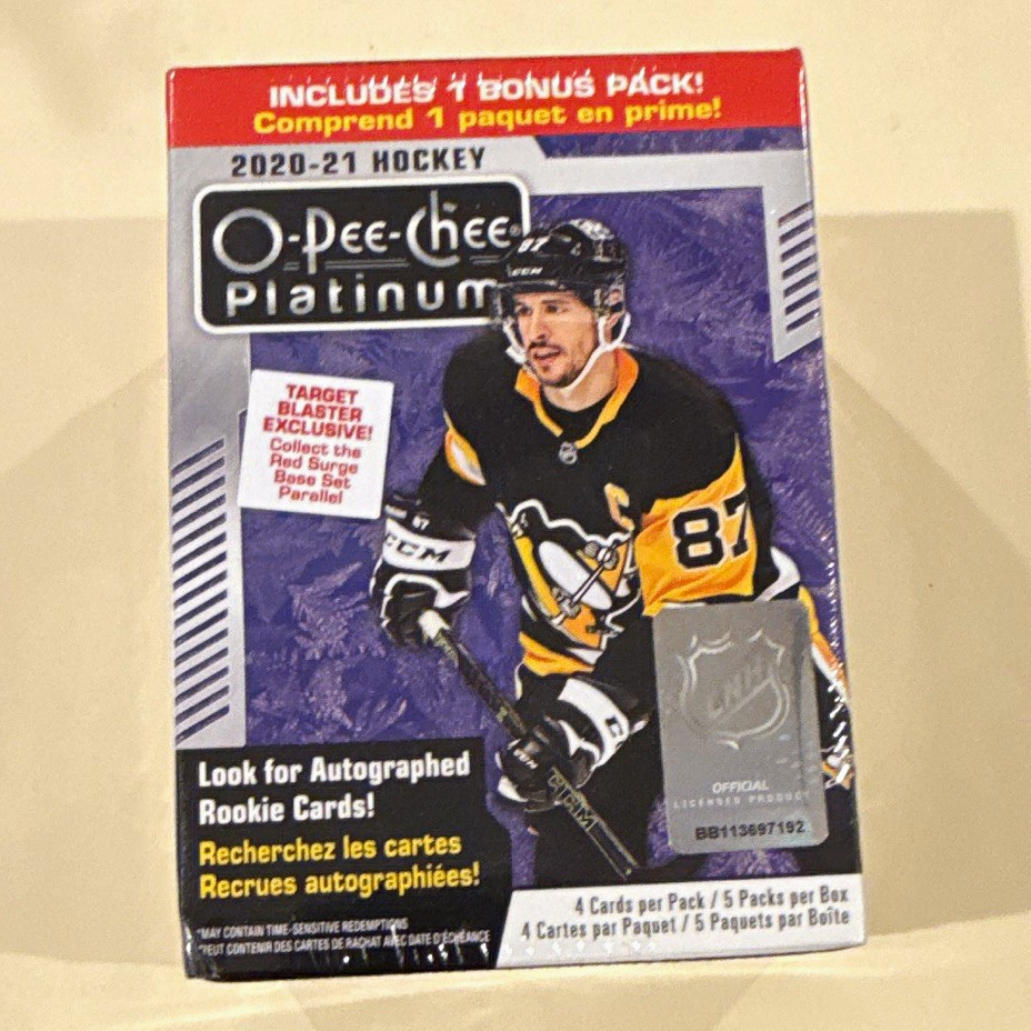 2020-21 Upper Deck O-Pee-Chee Platinum Hockey Blaster - Factory Sealed 2020-21 Upper Deck O-Pee-Chee Platinum Hockey Blaster - Factory Sealed