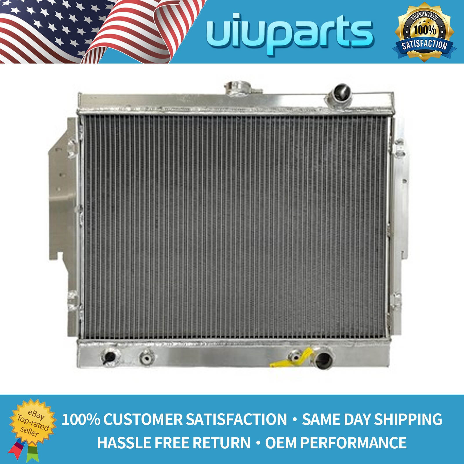 CU922 Full Aluminum Performance Radiator OEM For 1979-1987 Dodge Truck L6 3.7L CU922 Full Aluminum Performance Radiator OEM For 1979-1987 Dodge Truck L6 3.7L
