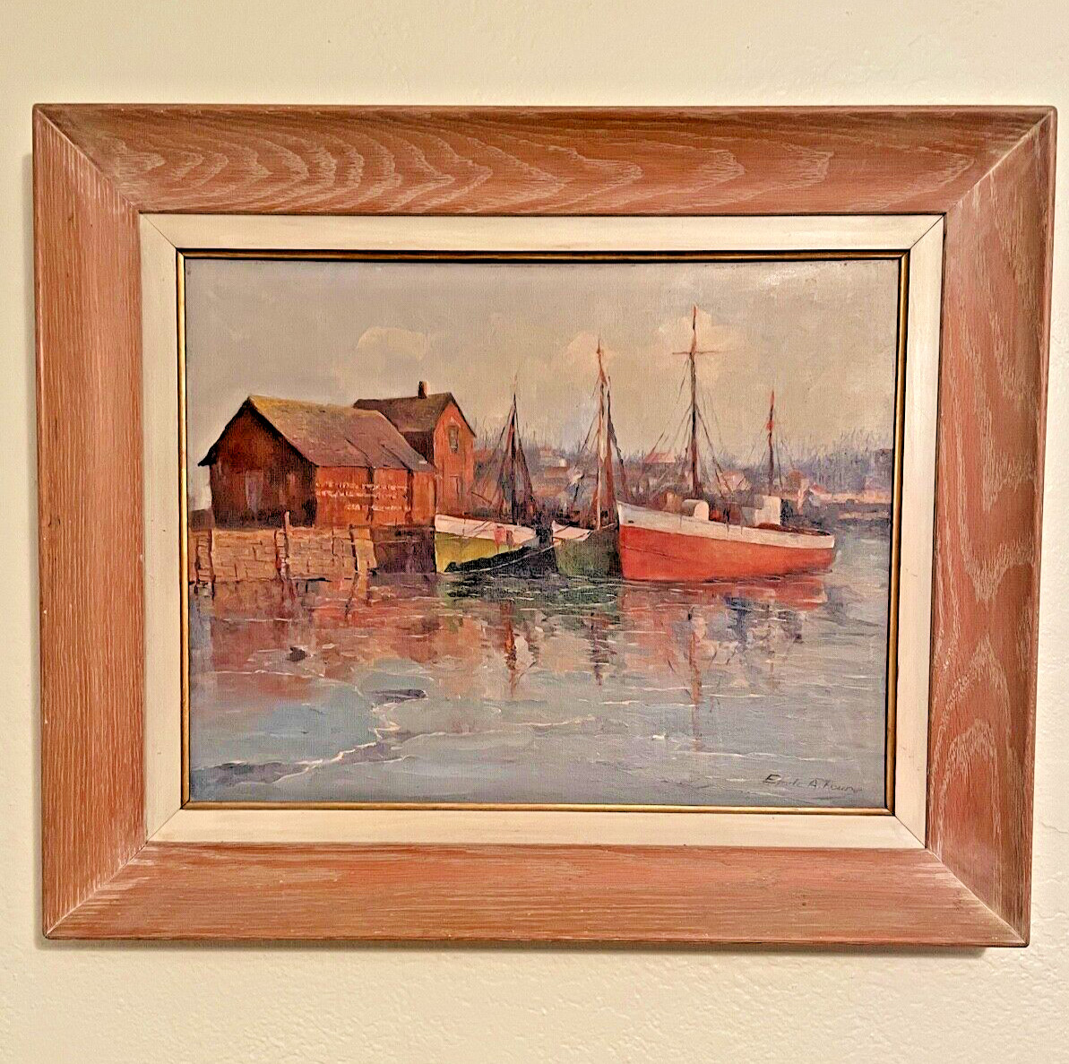 Motif #1 Oil Painting by Emile A. Roure