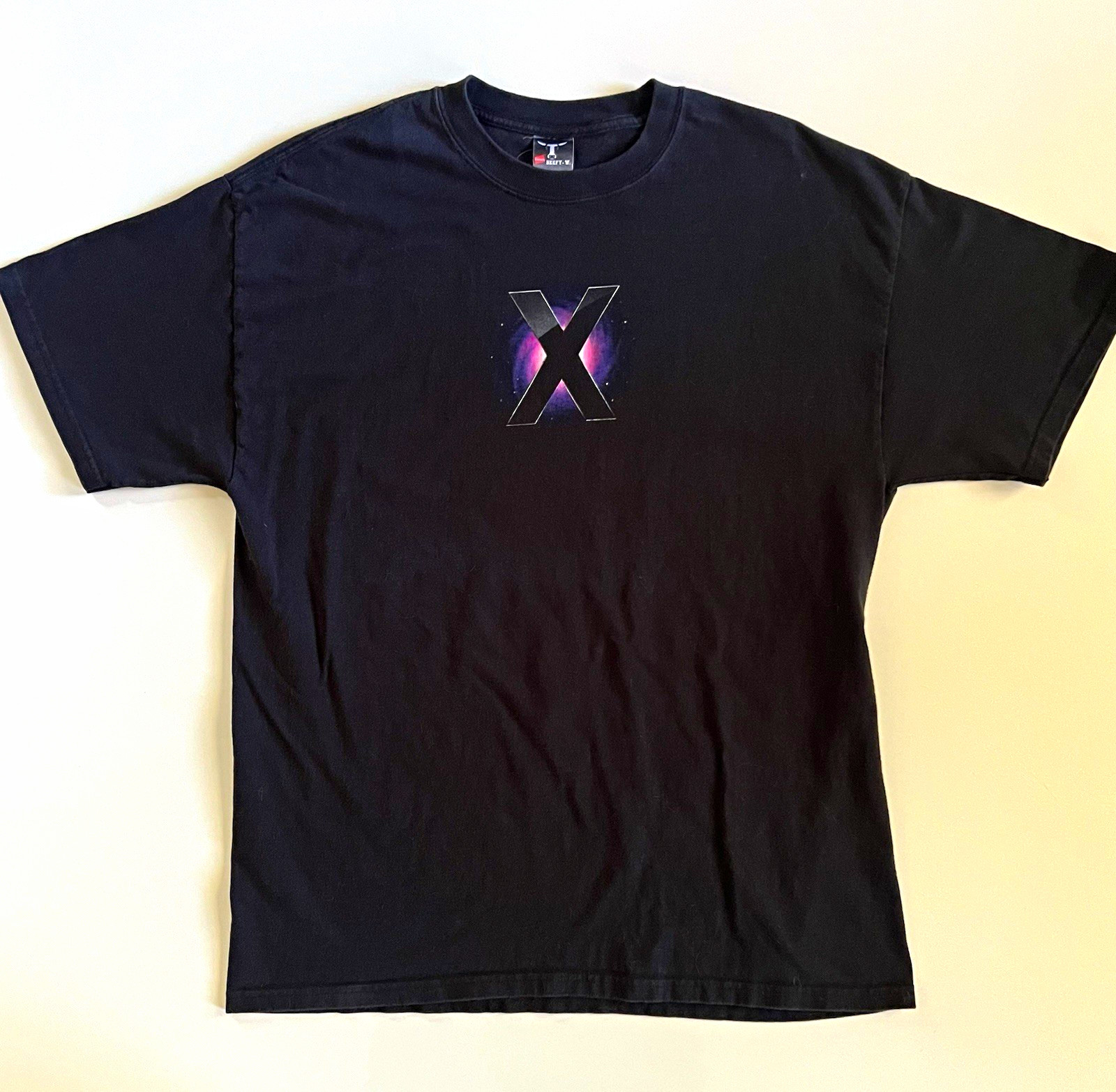 Vintage 2007 Apple Mac OS X Leopard Promo T-Shirt Hanes Beefy-T XL