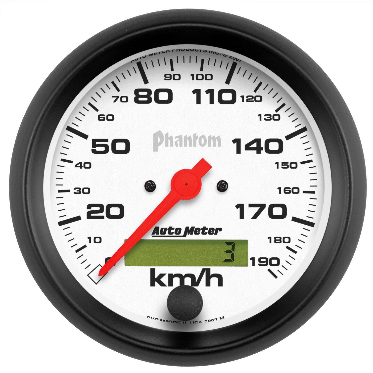AutoMeter 5887-M Phantom Series 3-3/8 AutoMeter 5887-M Phantom Series 3-3/8