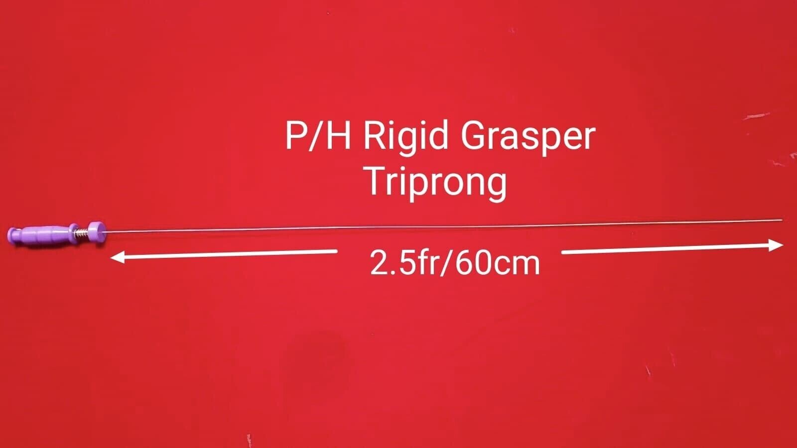 NEW URS SEMI RIGID STONE GRASPER PUSH HANDLE 3Fr 60cm Fine quality