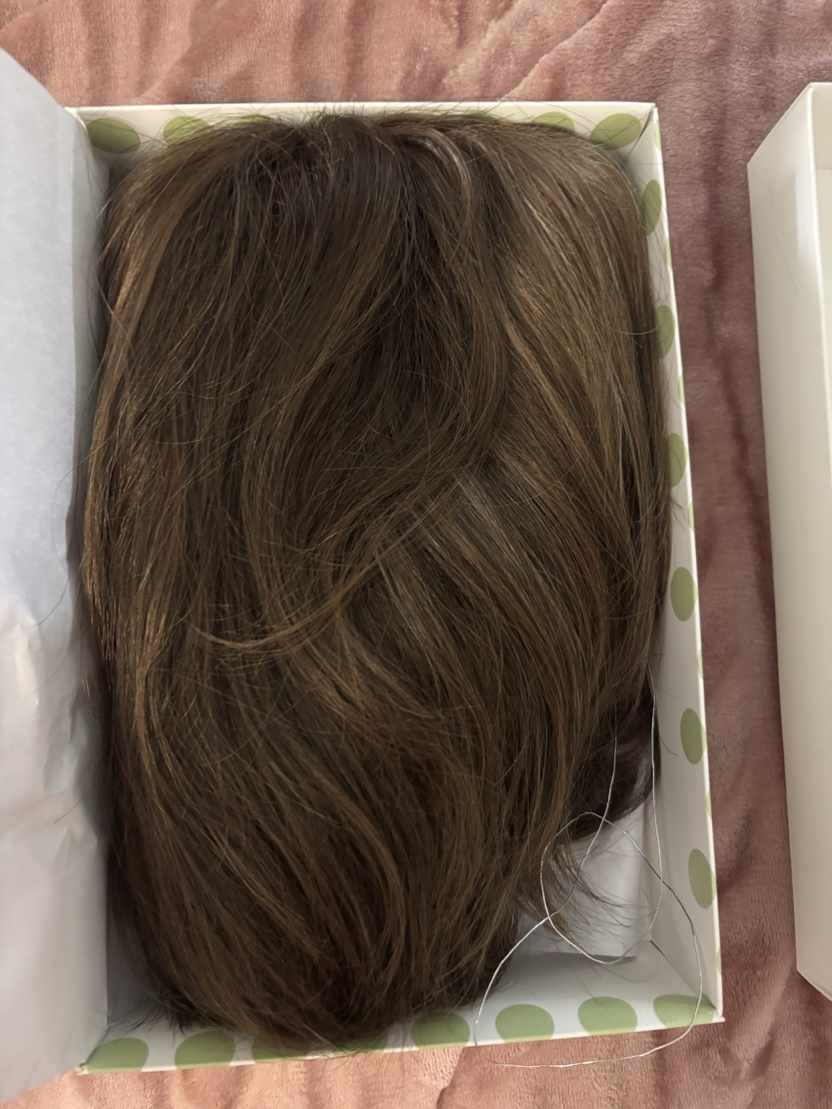 Envy  Wig Hairpiece Whitney in Amaretto & Cream Brown Blonde NIB