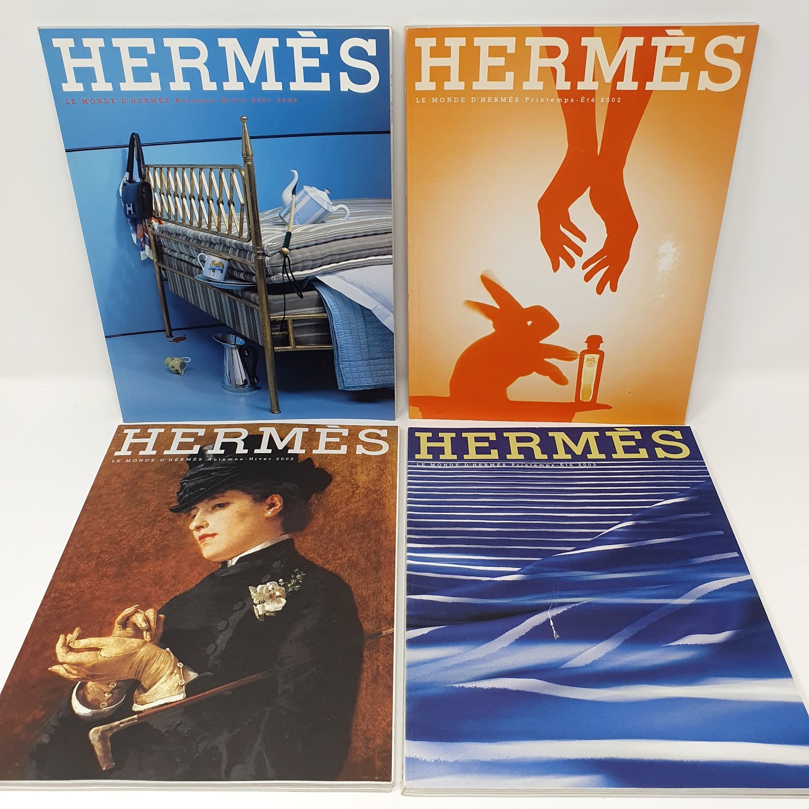 4 X Hermès The World of Hermès Magazine 2001–2003 - Martin Margiela Era. 