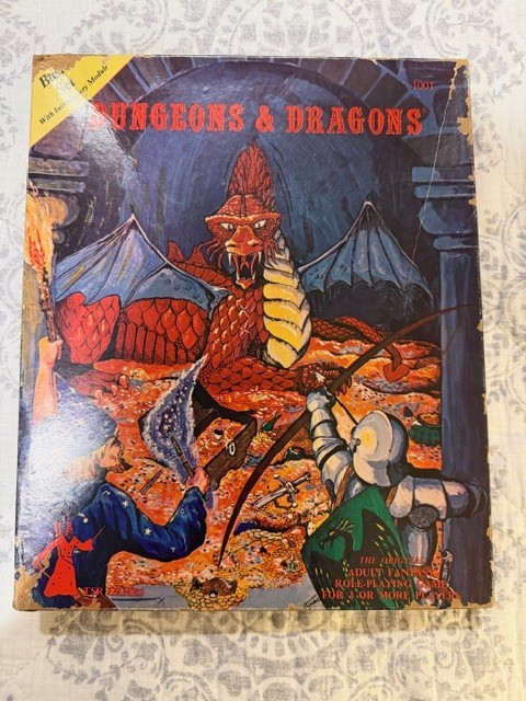 TSR Dungeons and Dragons Basic Set - 3rd Edition, December 1979 - No Dice -*READ