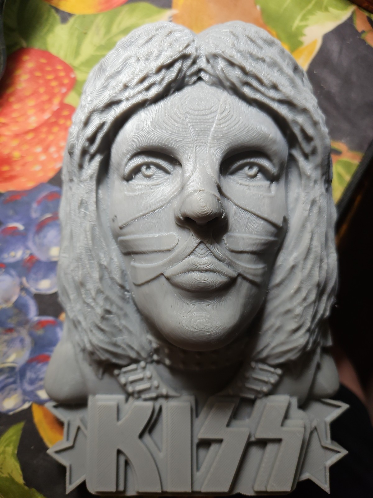 Kiss Peter Criss Wall Bust.