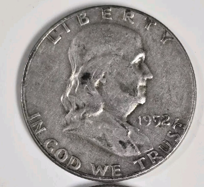 199FFXF FRANKLIN HALF DOLLAR 1948-1963 SILVER 50c AG 90% COIN F-XF 63+ YEARS OLD