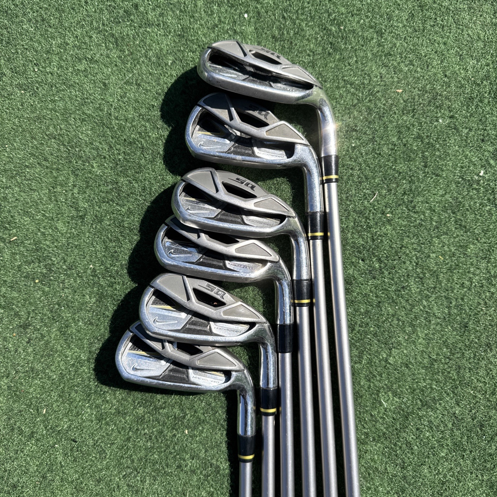 [Nike] SasQuatch MachSpeed Iron Set Flex R 6pcs 7-PW + A + S Axivcore Proforce
