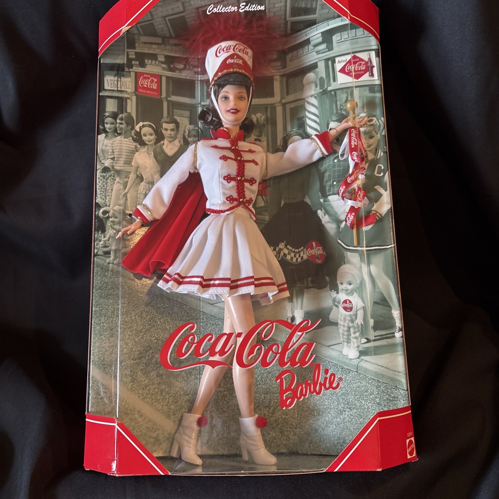Coca Cola Majorette Barbie Doll 2001 Collector Edition Mattel 53974 Sealed NOS
