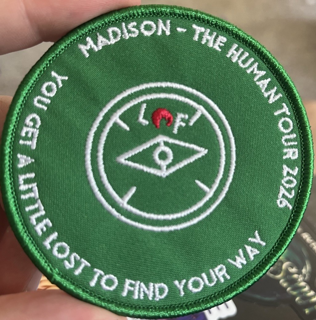 Brandi Carlisle Patch Madison Wisconsin Tour 2026 RARE Brandi Carlisle Patch Madison Wisconsin Tour 2026 RARE