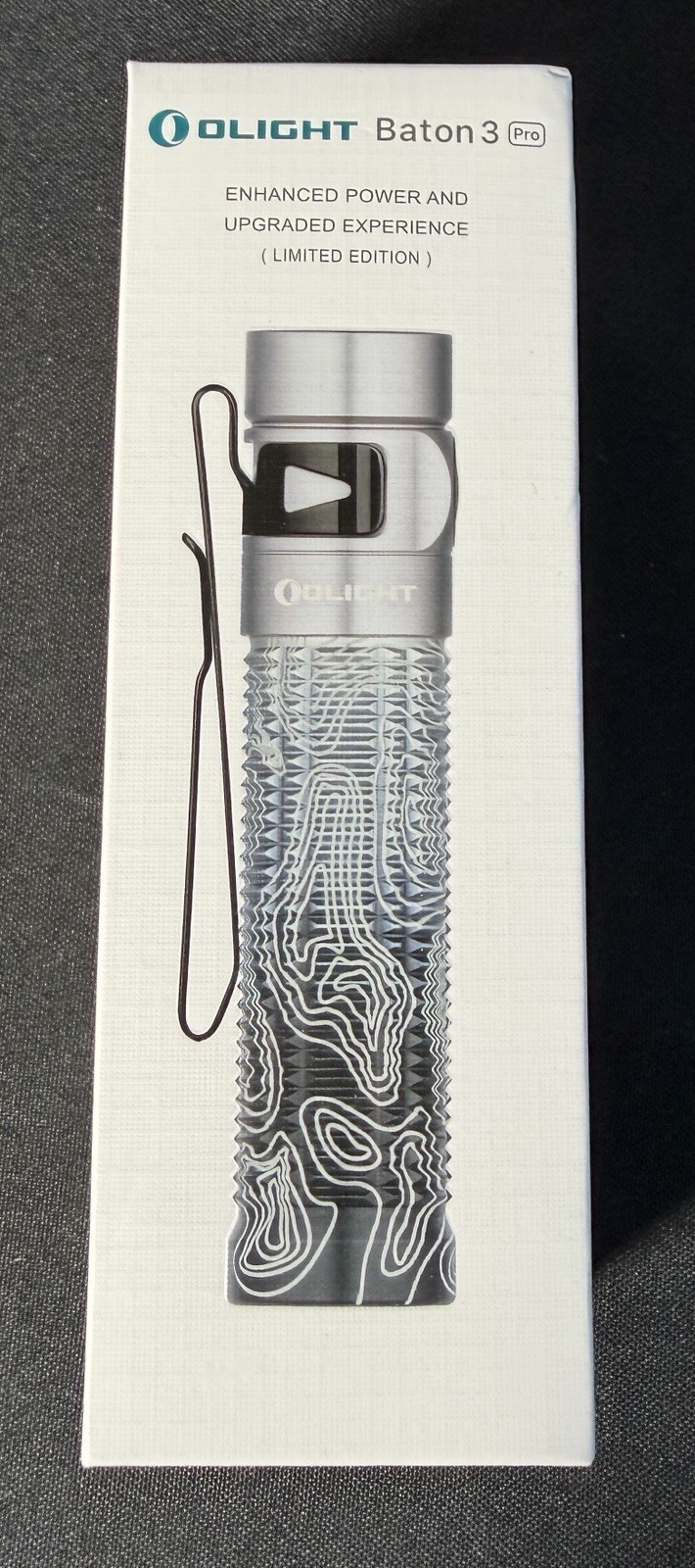 Olight Baton 3 Pro Silver Ridge Limited Edition 1500 Lumens New
