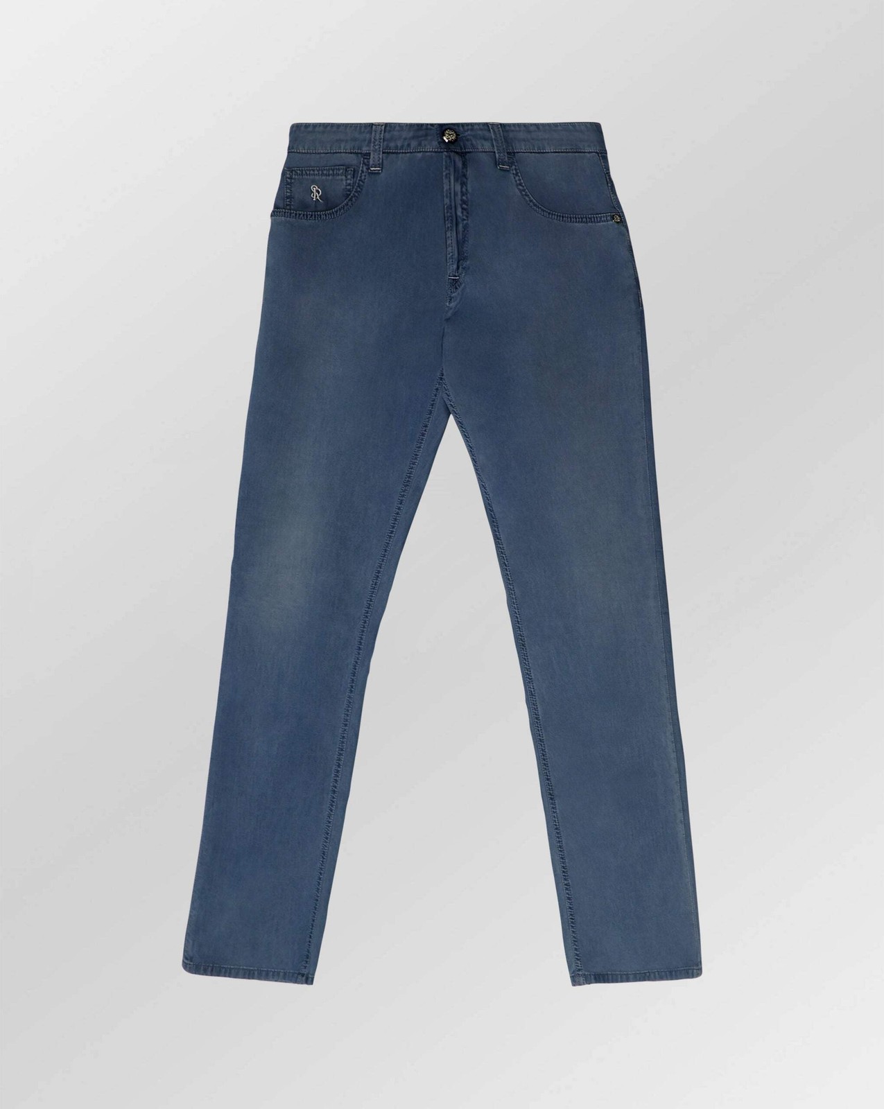 STEFANO RICCI SALE LIGHT WASH JEANS DENIM $900 COMFORT FIT SZ: 32 EU