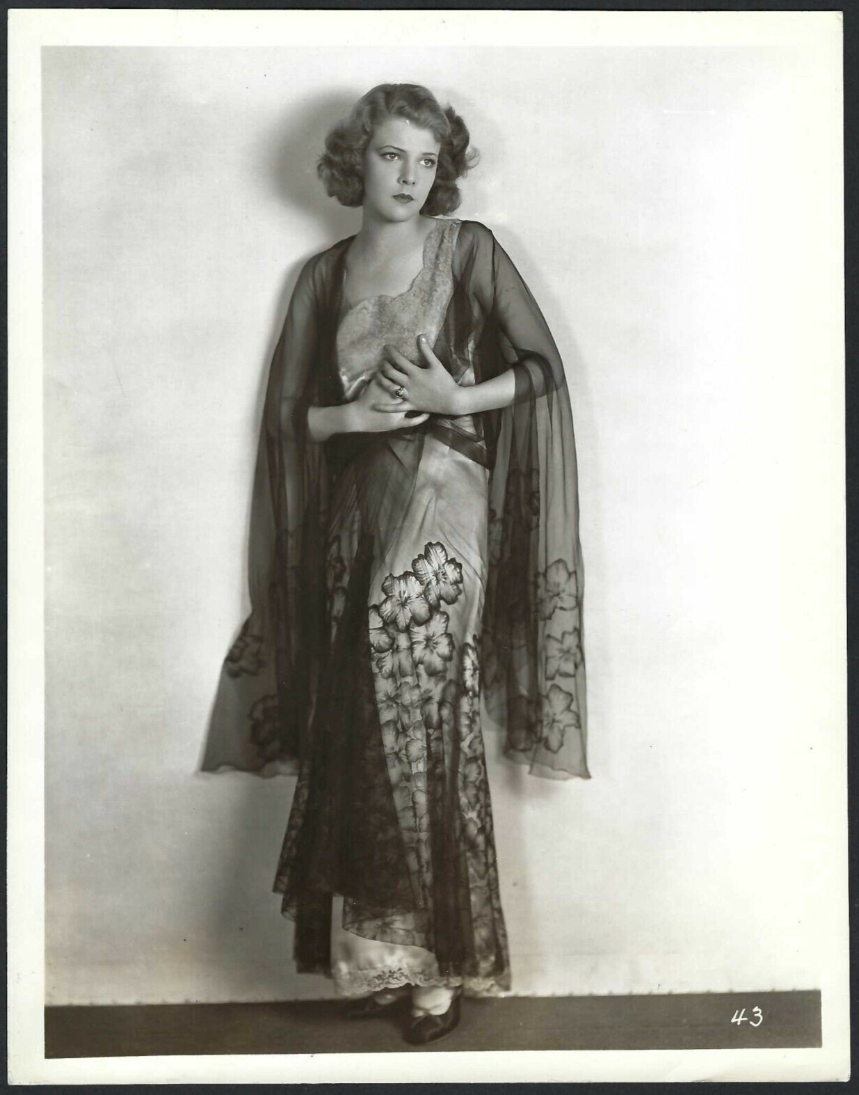 ELISSA LANDI VINTAGE ORIGINAL PHOTO HOLLYWOOD ACTRESS STUNNING 1936 PORTRAIT