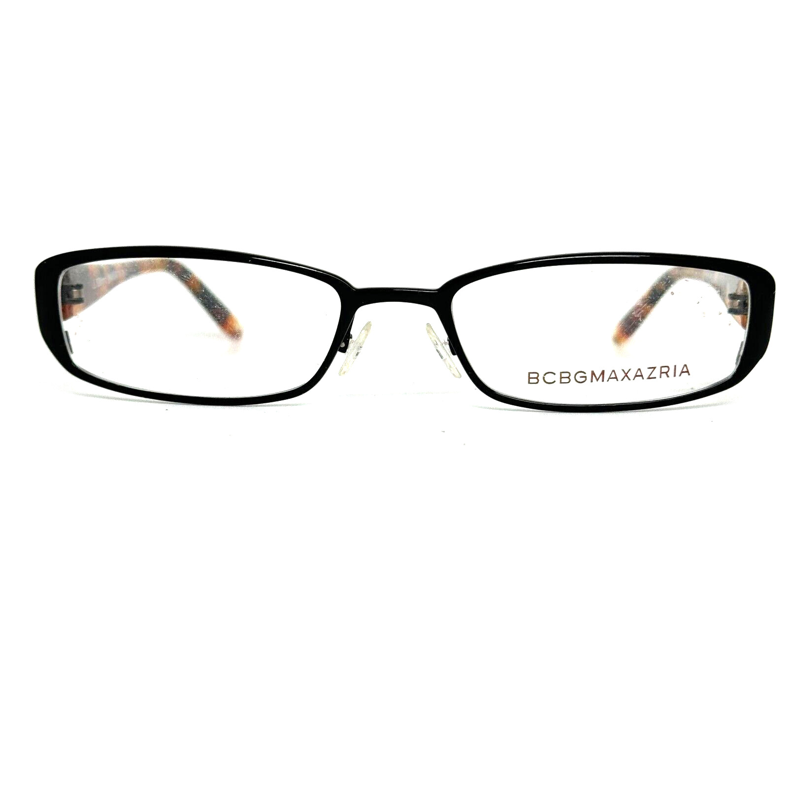 BCBGMAXAZRIA Black Metal Eyeglasses FRAMES ONLY - Samanta BLA 51-17-130 H13567
