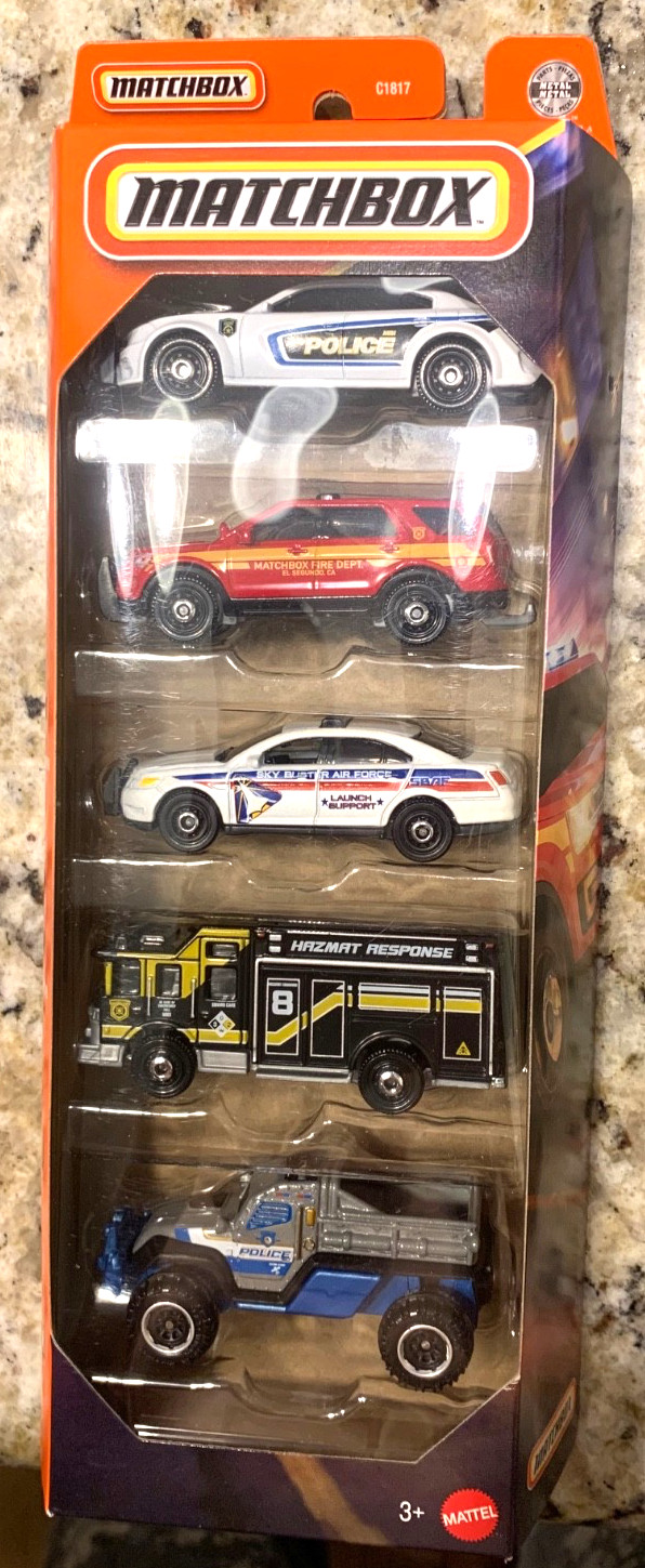 Matchbox 2026 Newest MBX Rescue Vl 5-Pack VHTF
