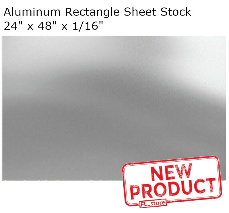 Aluminum Rectangle Sheet Stock 24