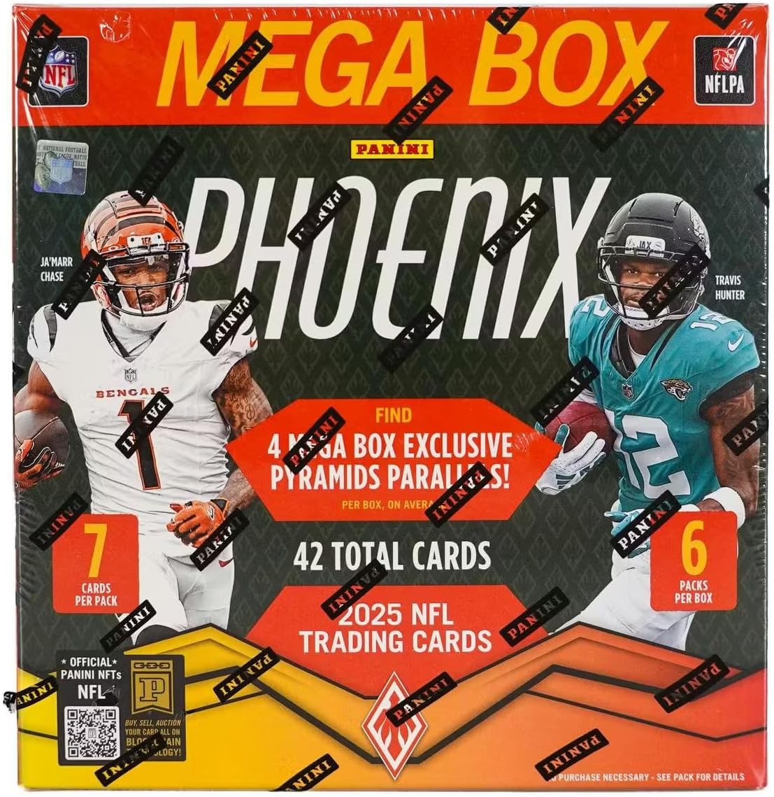 2025 Panini Phoenix Football Trading Cards MEGA BOX BRAND NEW FACTORY SEALED 2025 Panini Phoenix Football Trading Cards MEGA BOX BRAND NEW FACTORY SEALED