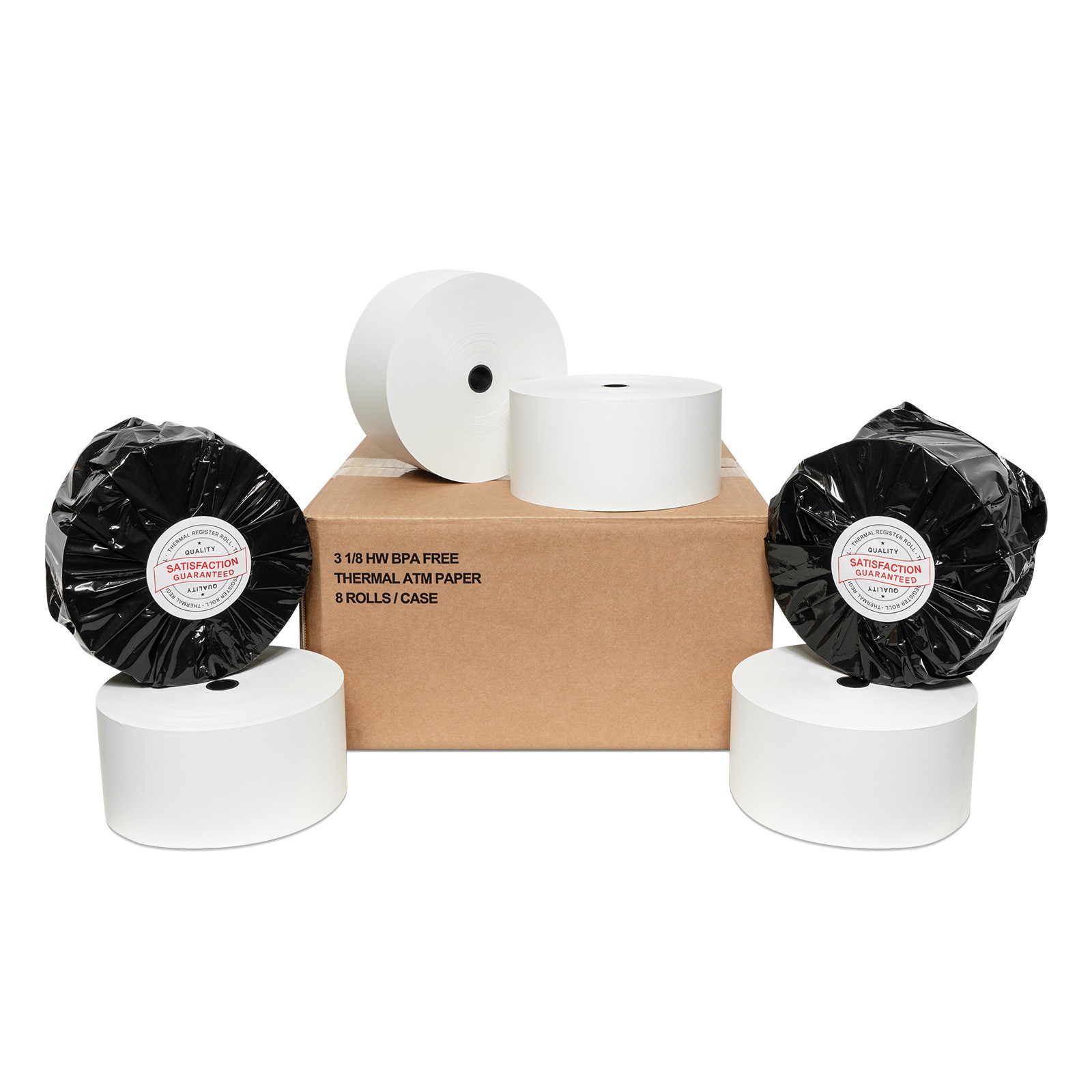 Nautilus Hyosung ATM Machine Paper (8 Rolls)