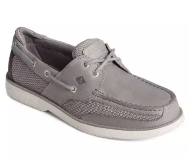 Sperry Men\'s Surveyor 2 Eye Boat Shoes Gray Sts25150 Wide Sperry Men\'s Surveyor 2 Eye Boat Shoes Gray Sts25150 Wide