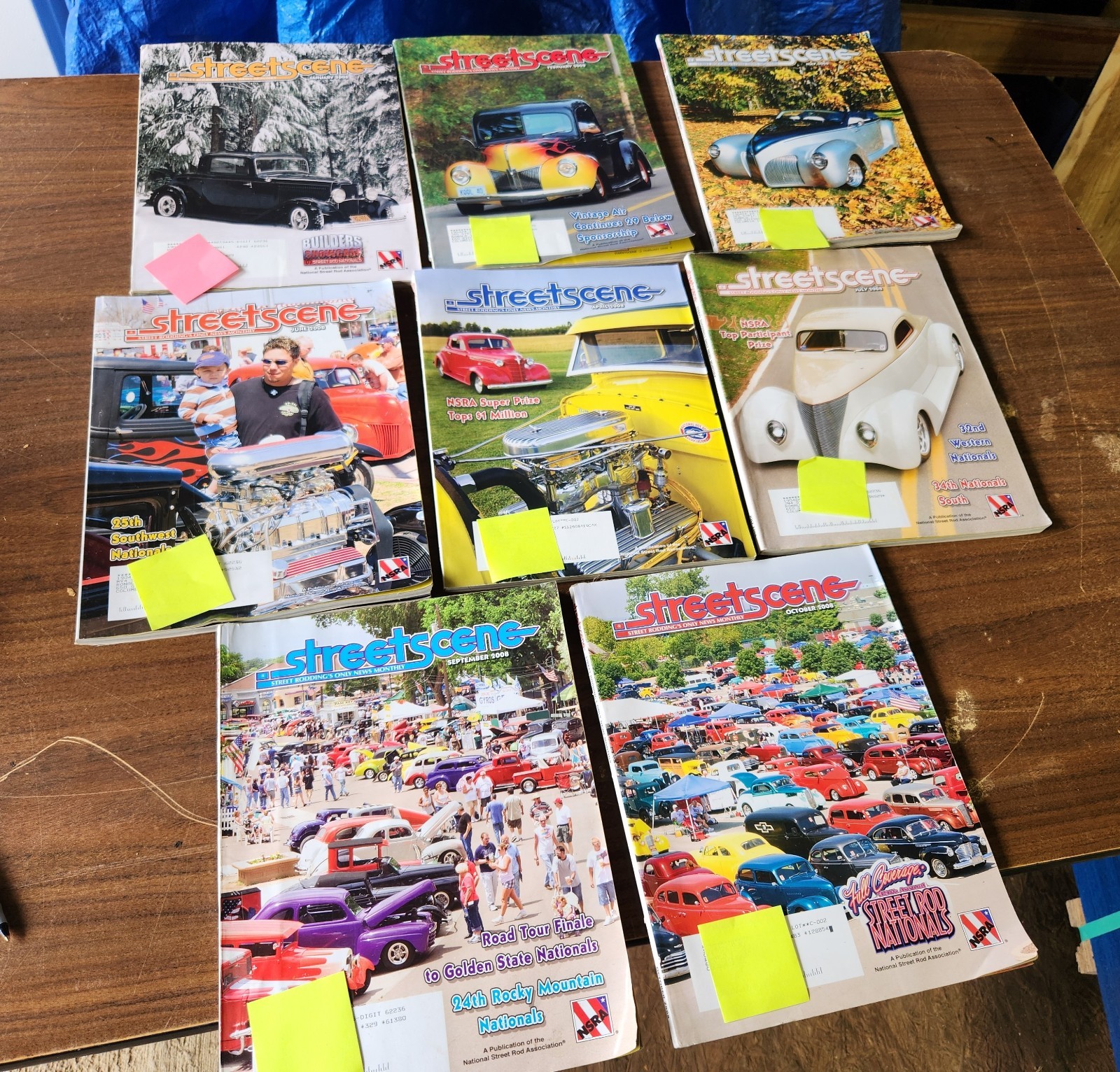 7 Street Scene Magazines 2008