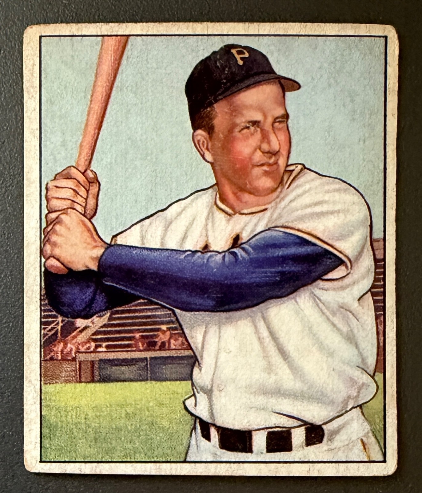 1950 Bowman Ralph Kiner #33 HOF Pittsburgh Pirates VG-EX